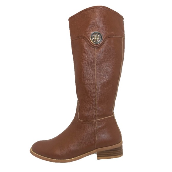 Tory Burch Shoes - TORY BURCH BROWN 100% Real LEATHER KNEE HIGH BOOTS